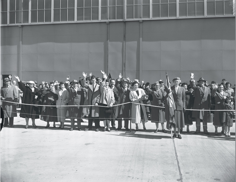 Arrival in Toronto.
Source: GCHP Clara Thomas Archives Photographs
